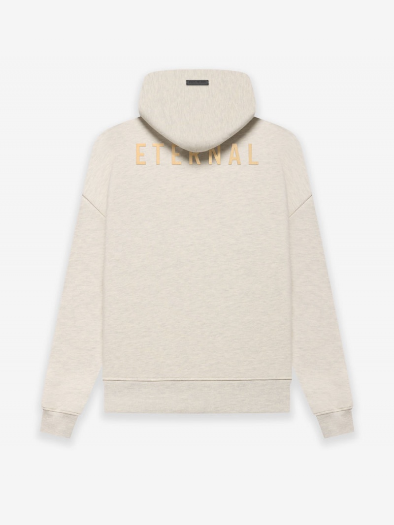 Fear Of God Fleece Hoodie Beige | FOG-SN593338