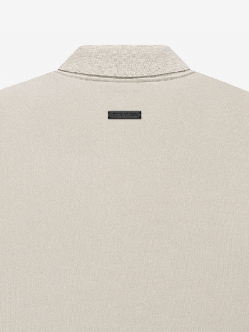 Fear Of God Fleece Polo Beige | FOG-SN593336