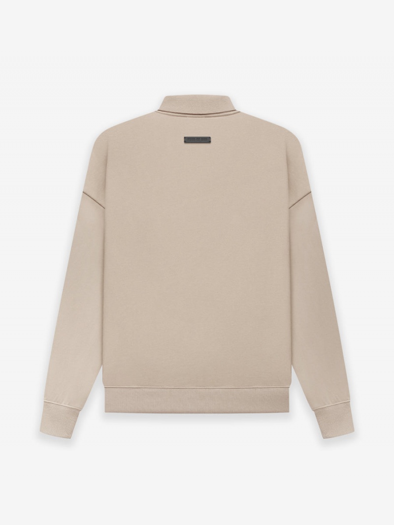 Fear Of God Fleece Polo Beige | FOG-SN593344