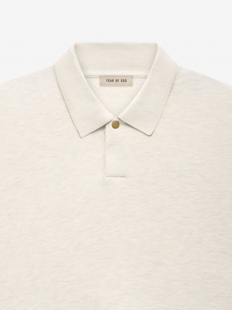 Fear Of God Fleece Polo Beige | FOG-SN593345