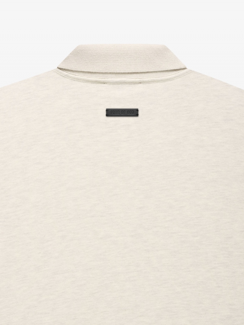 Fear Of God Fleece Polo Beige | FOG-SN593345