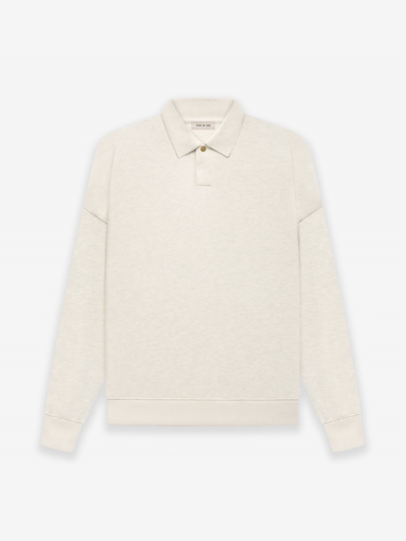 Fear Of God Fleece Polo Beige | FOG-SN593345