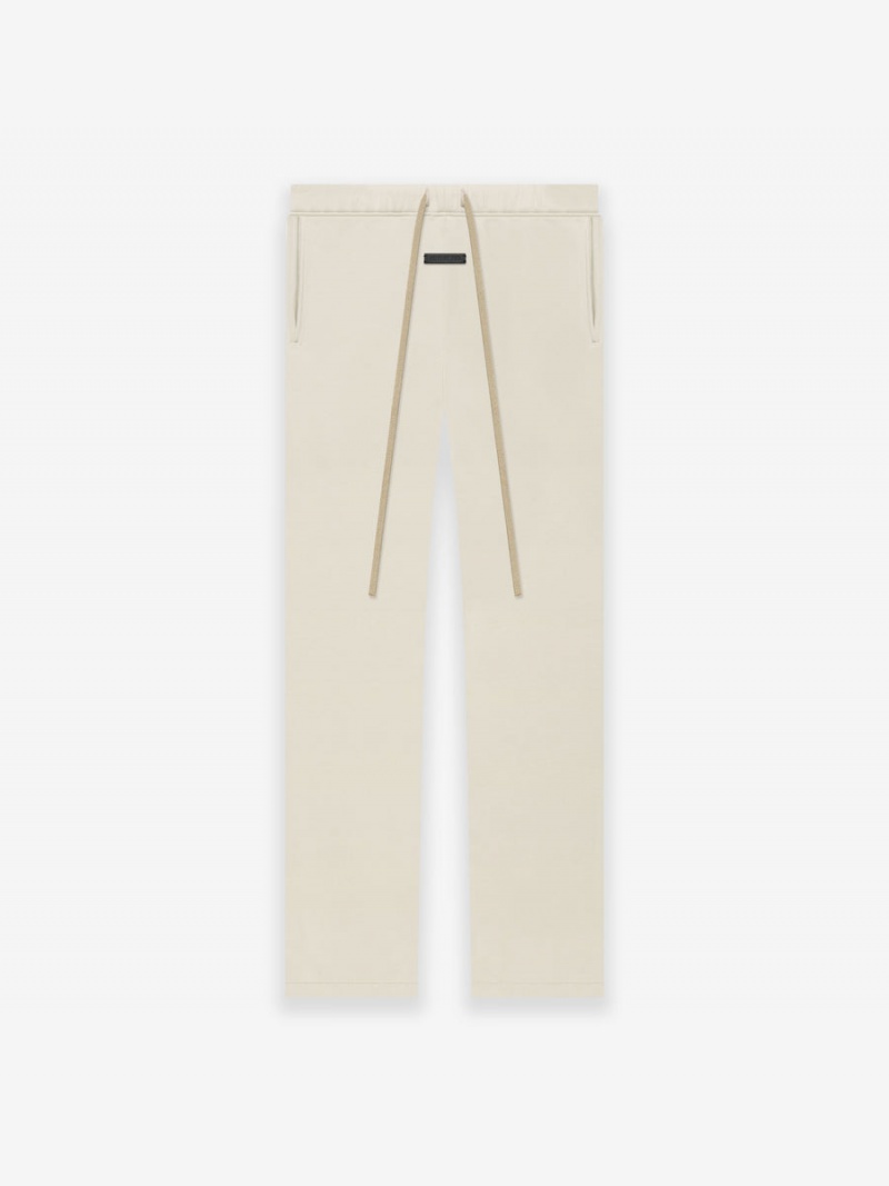 Fear Of God Fleece Relaxed Sweatpant Beige | FOG-SN593469