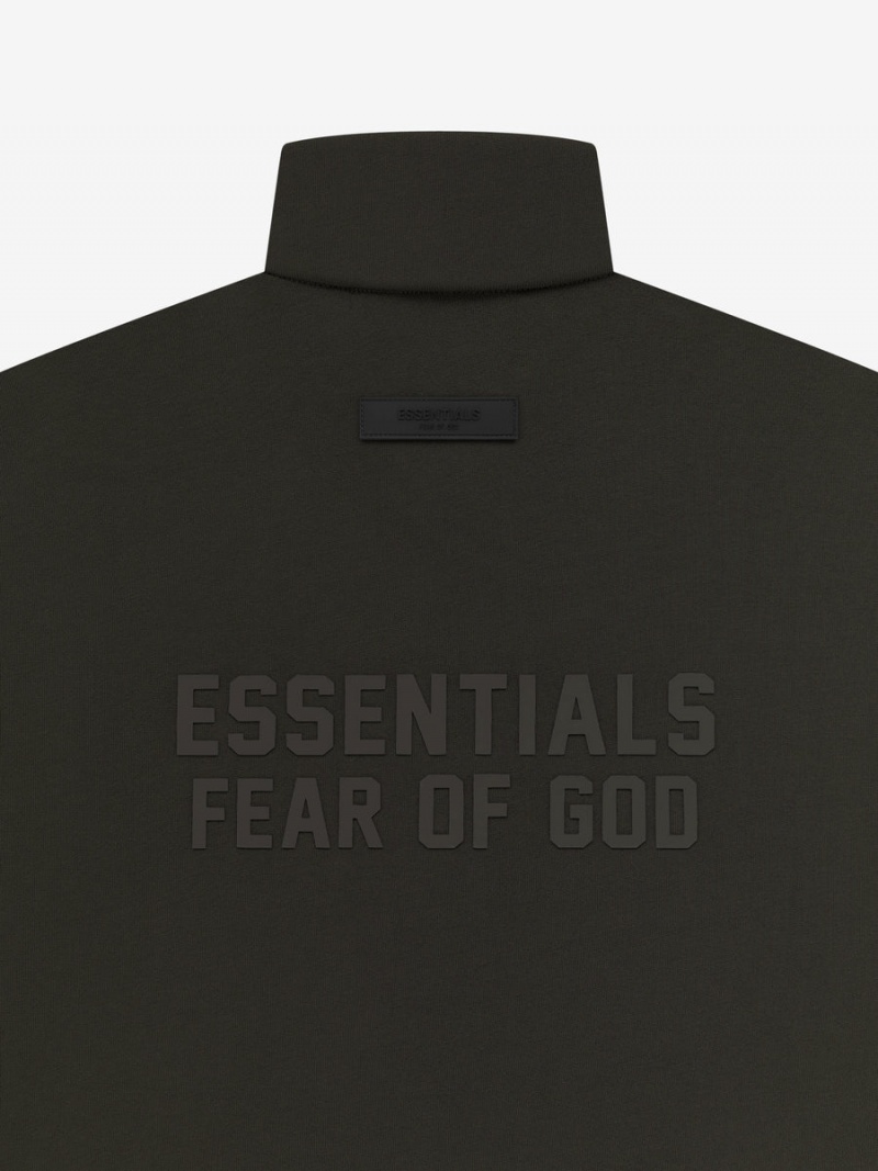 Fear Of God Halfzip French Terry Mockneck Nere | FOG-SN593759