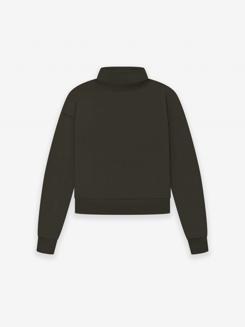 Fear Of God Jersey Turtleneck Nere | FOG-SN593646