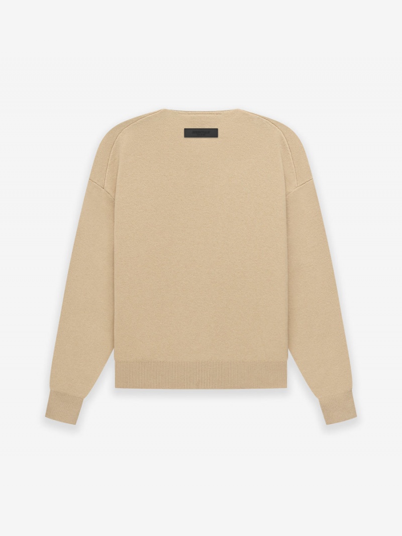 Fear Of God Knit Ls Henley Marroni | FOG-SN593651