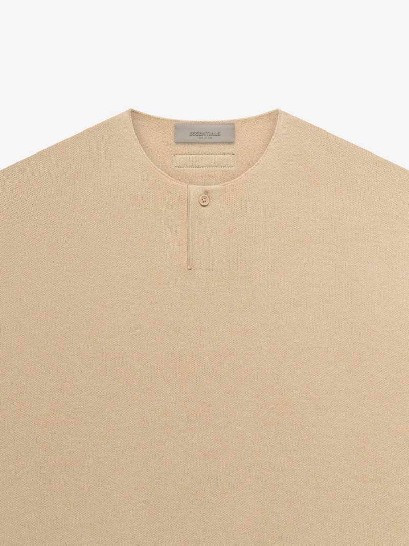 Fear Of God Knit Ls Henley Marroni | FOG-SN593651