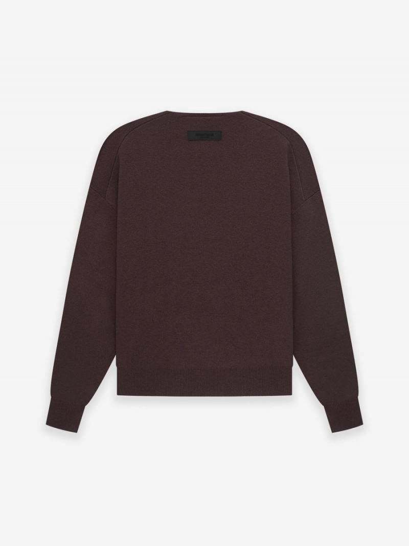 Fear Of God Knit Ls Henley Viola | FOG-SN593650