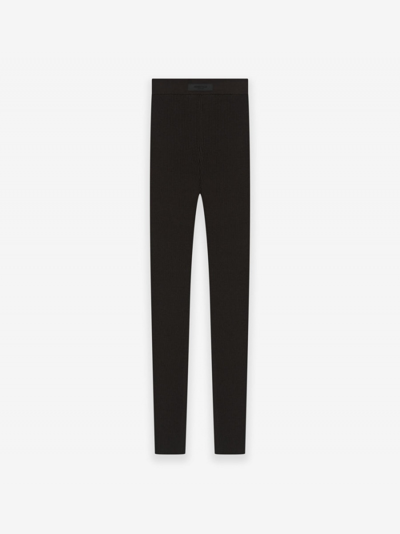 Fear Of God Knit Rib Sportive Pant Nere | FOG-SN593699