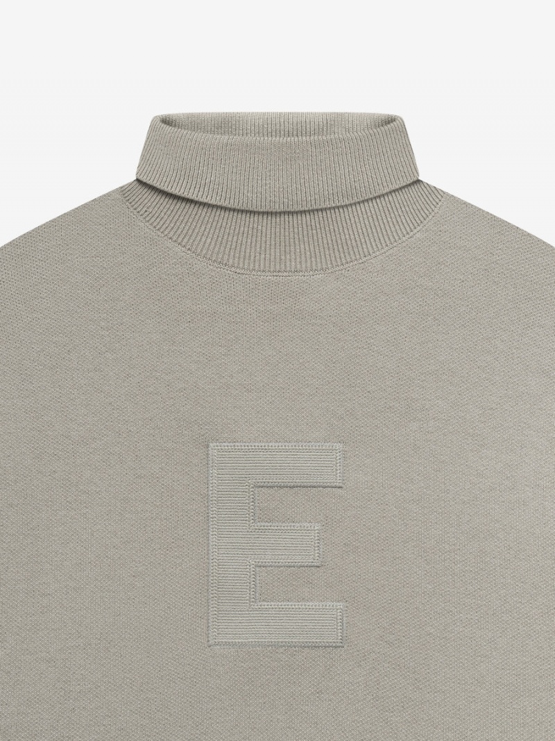 Fear Of God Knit Turtleneck Grigie | FOG-SN593656