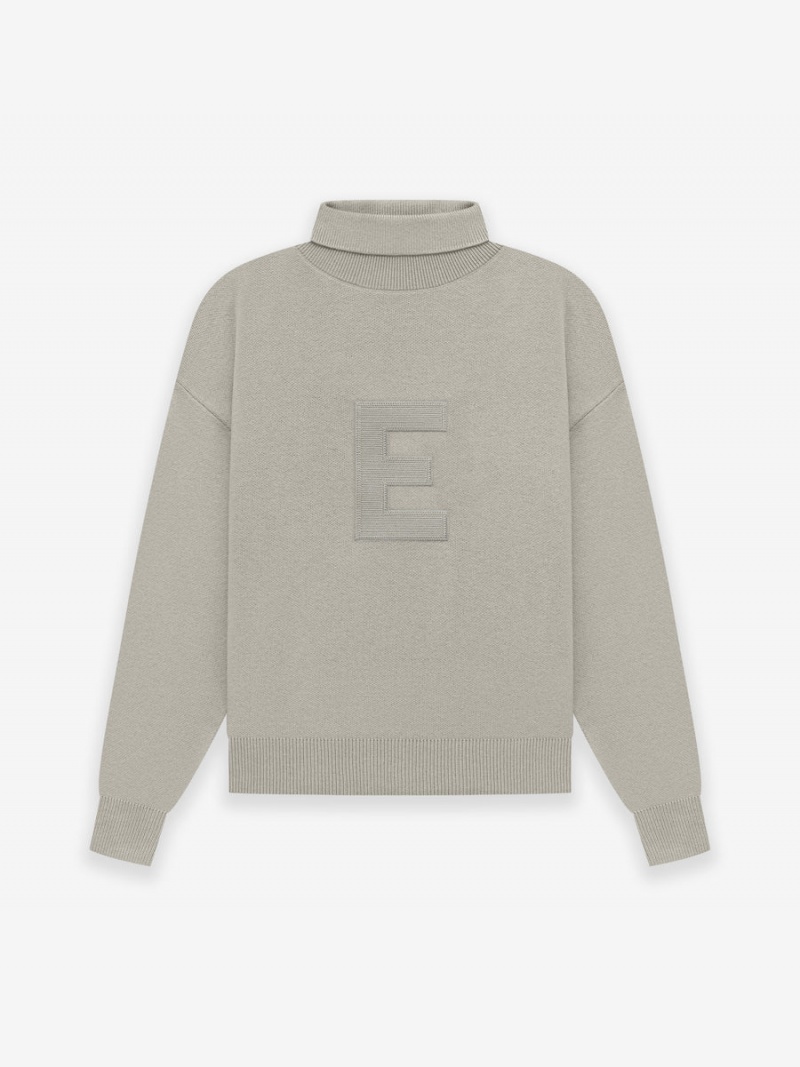 Fear Of God Knit Turtleneck Grigie | FOG-SN593656