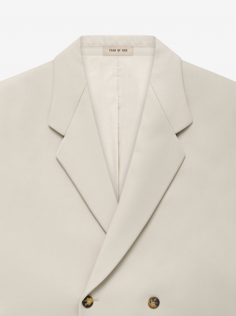 Fear Of God Lana Vergine California Blazer Beige | FOG-SN593364