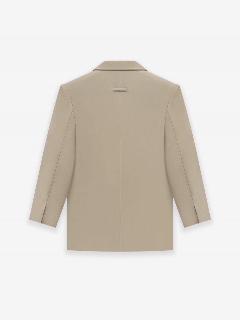 Fear Of God Lana Vergine California Blazer Beige | FOG-SN593377