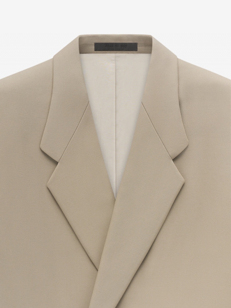 Fear Of God Lana Vergine California Blazer Beige | FOG-SN593377