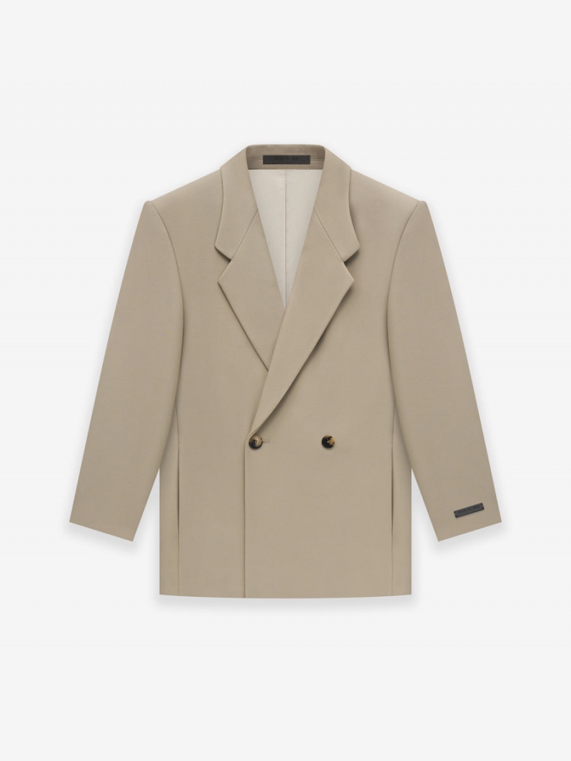 Fear Of God Lana Vergine California Blazer Beige | FOG-SN593377