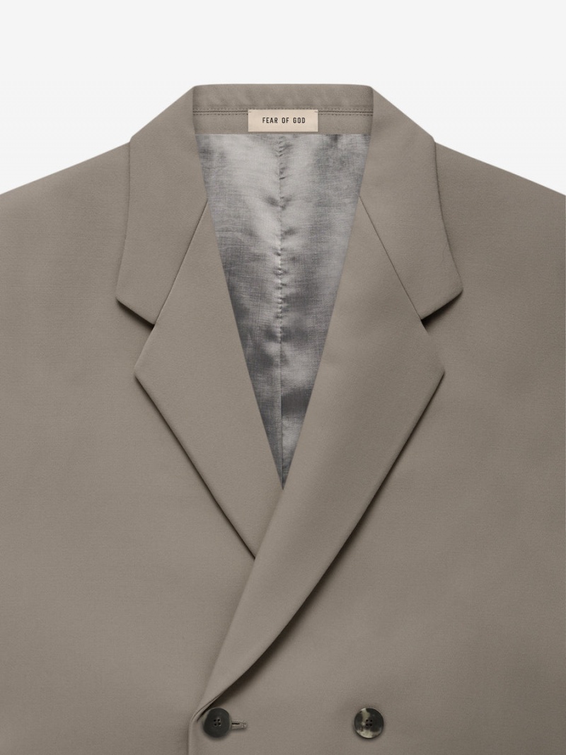 Fear Of God Lana Vergine California Blazer Grigie | FOG-SN593378