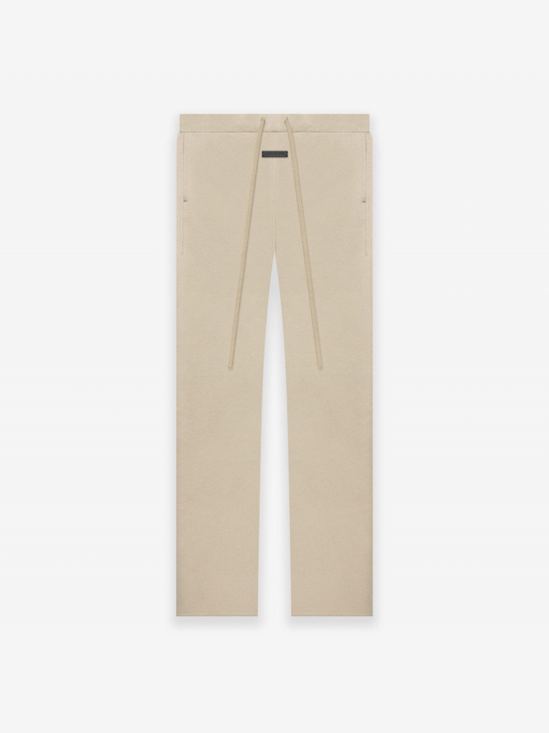 Fear Of God Lana Vergine Cashmere Pant Beige | FOG-SN593433