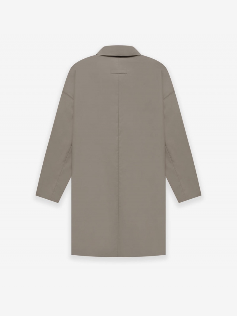 Fear Of God Lana Vergine Nylon Car Coat Grigie | FOG-SN593359