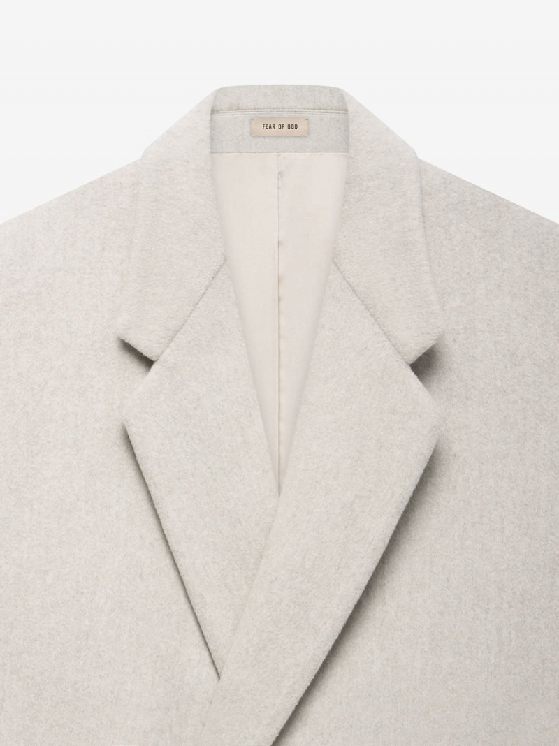 Fear Of God Lana Vergine Overcoat Beige | FOG-SN593385