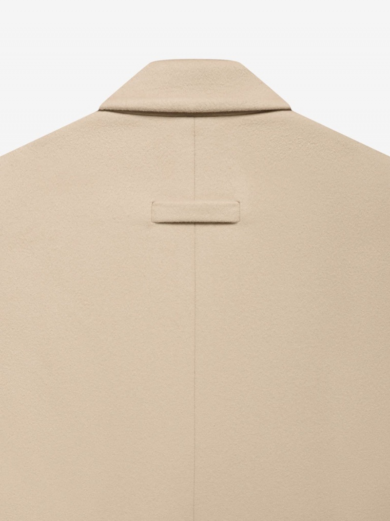 Fear Of God Lana Vergine Overcoat Beige | FOG-SN593393