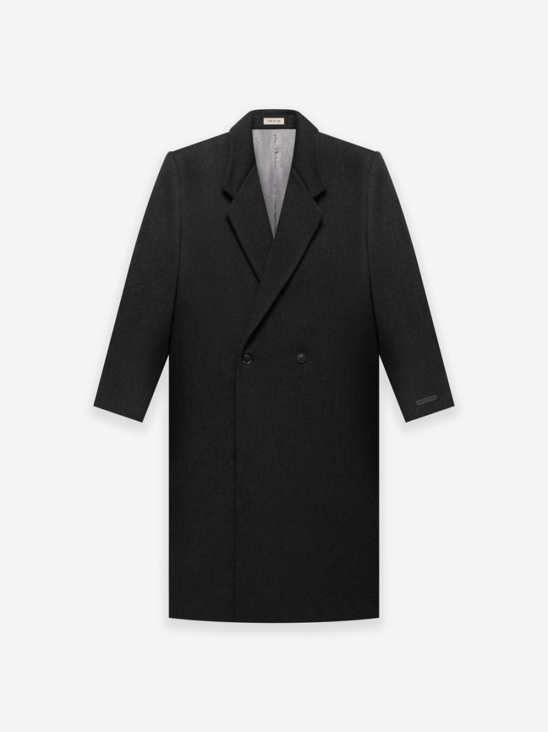 Fear Of God Lana Vergine Overcoat Nere | FOG-SN593390