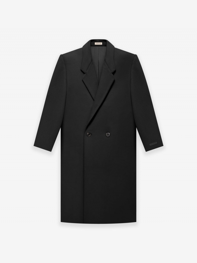 Fear Of God Lana Vergine Overcoat Nere | FOG-SN593410