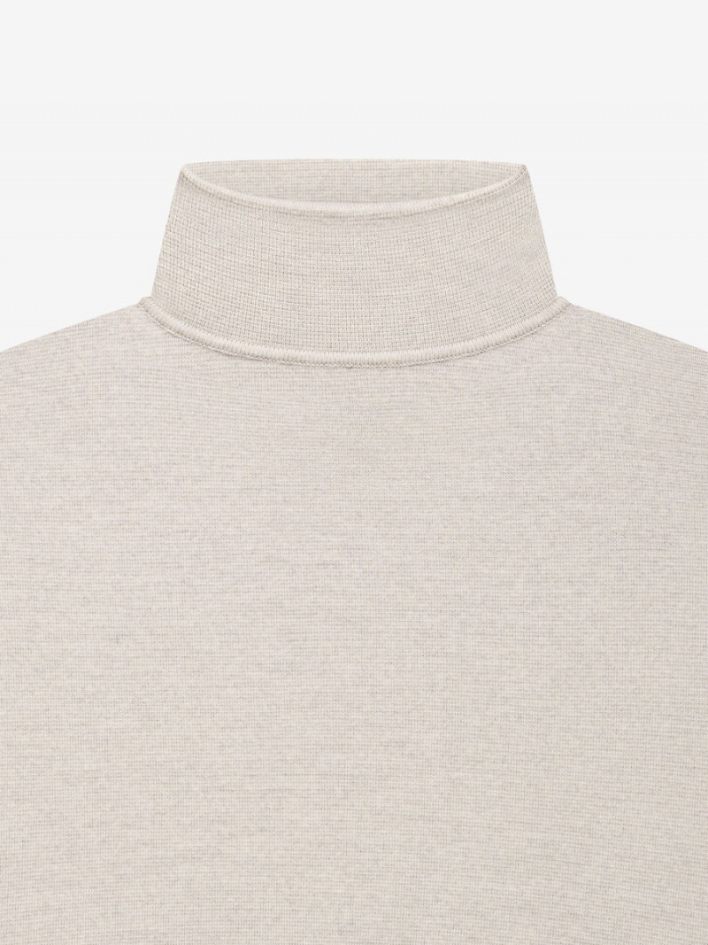 Fear Of God Leggere Merino Turtleneck Beige | FOG-SN593471