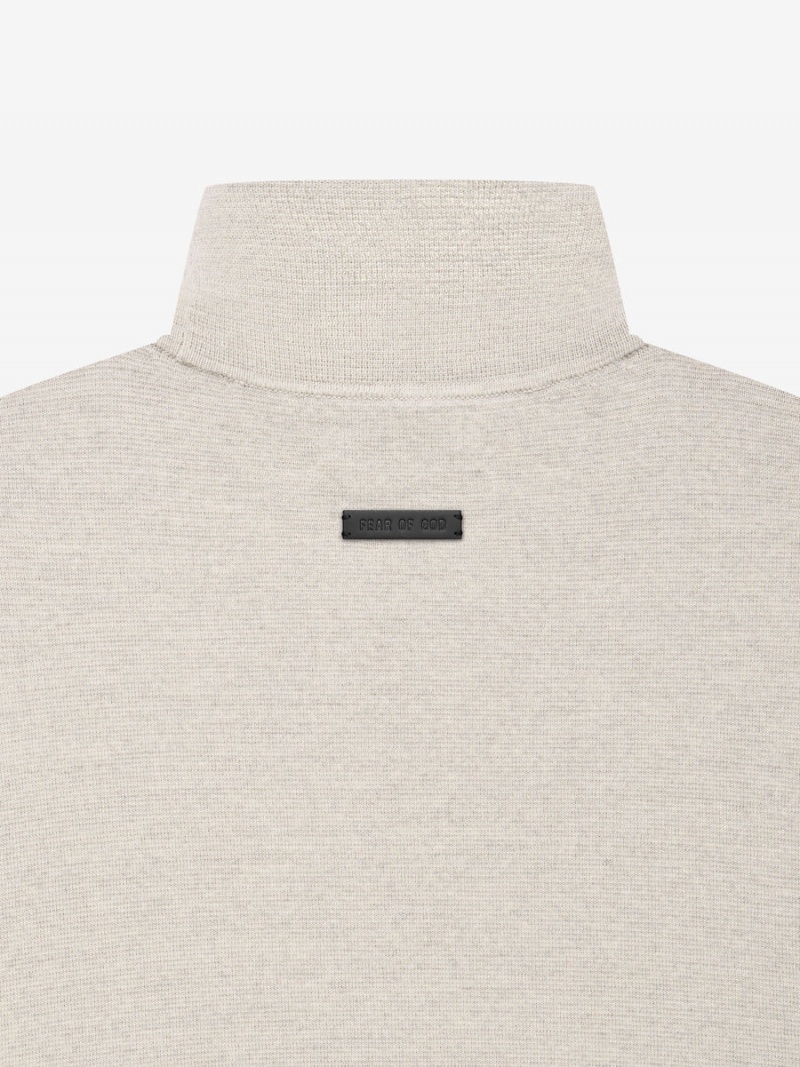 Fear Of God Leggere Merino Turtleneck Beige | FOG-SN593471