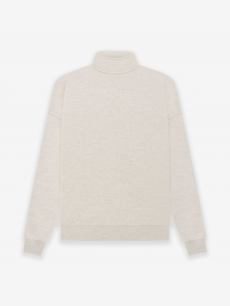 Fear Of God Leggere Merino Turtleneck Beige | FOG-SN593471