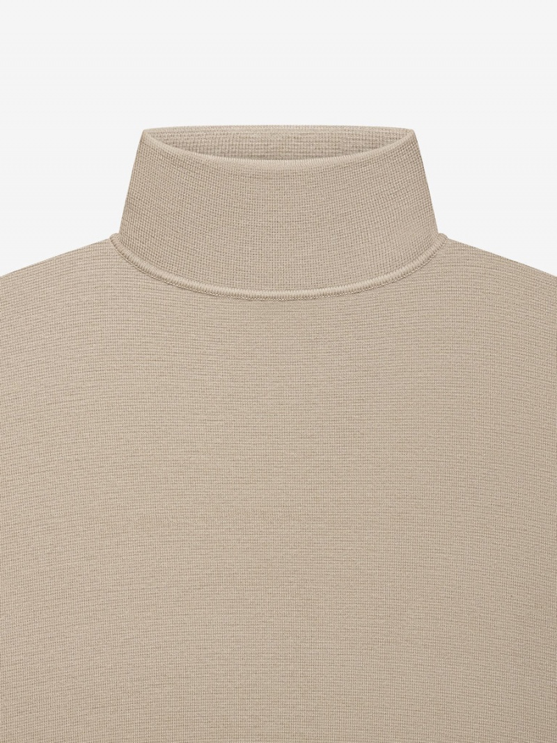 Fear Of God Leggere Merino Turtleneck Beige | FOG-SN593491