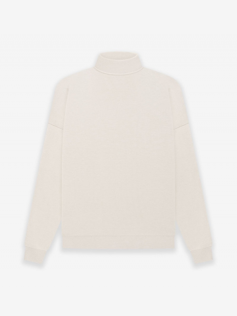 Fear Of God Leggere Merino Turtleneck Crema | FOG-SN593299