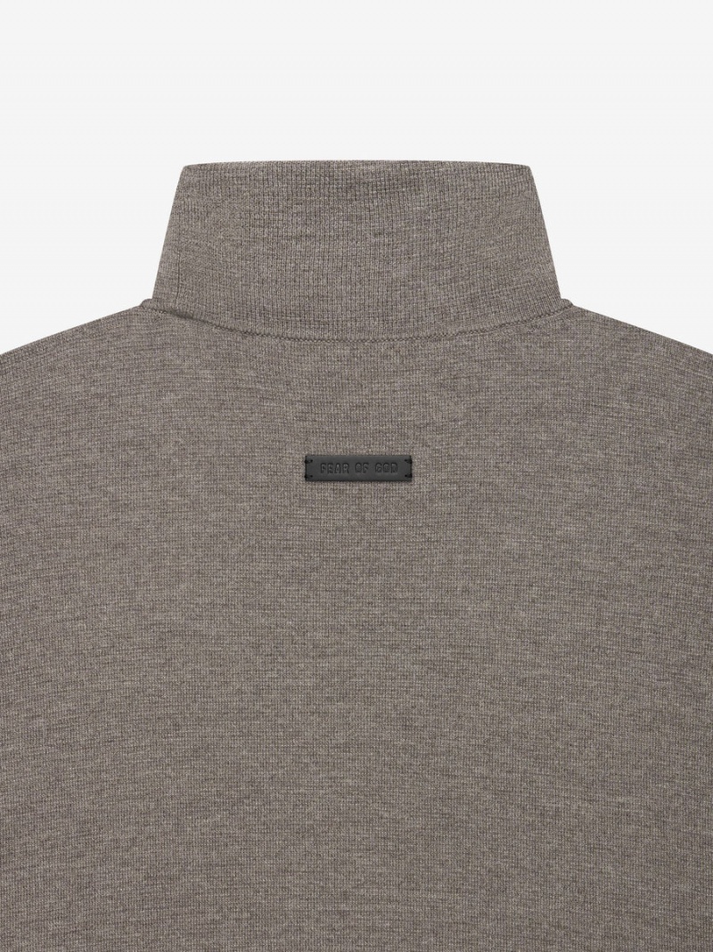 Fear Of God Leggere Merino Turtleneck Grigie | FOG-SN593479