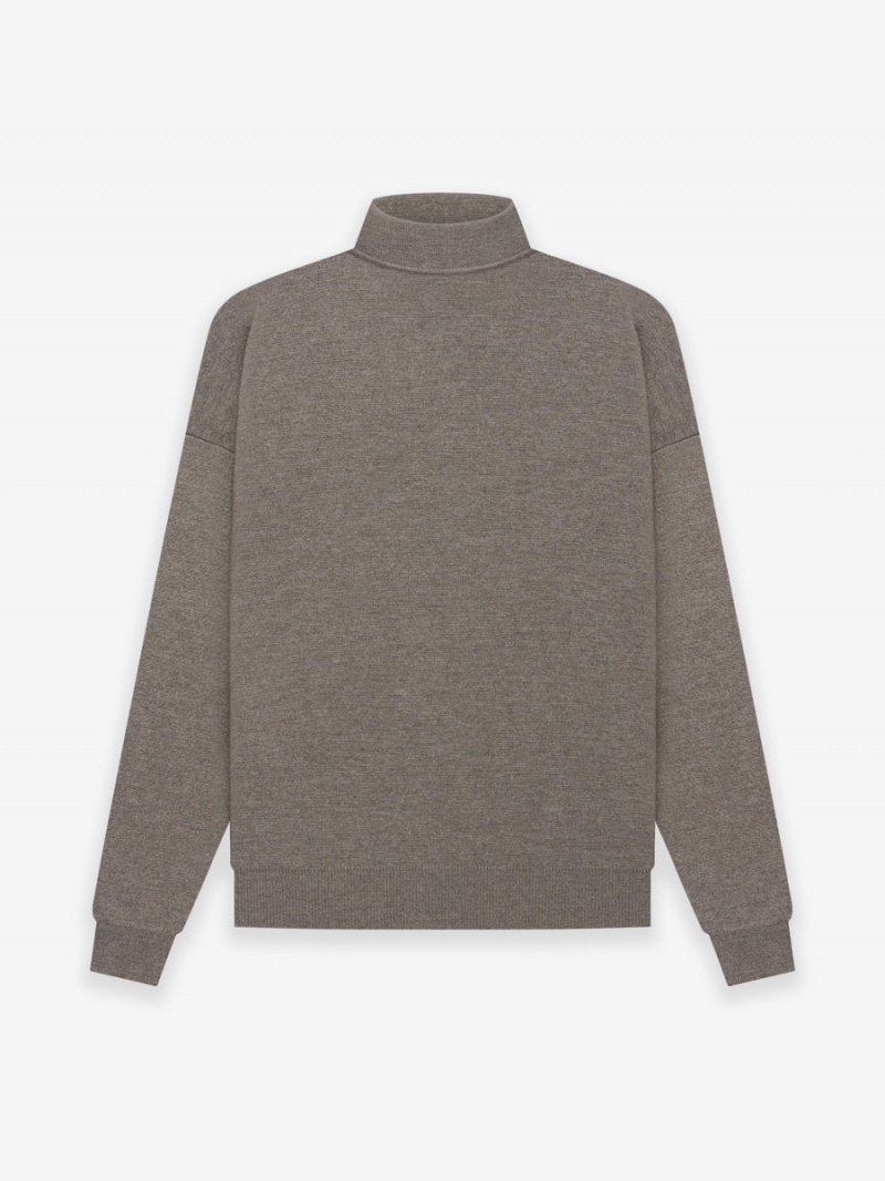 Fear Of God Leggere Merino Turtleneck Grigie | FOG-SN593302