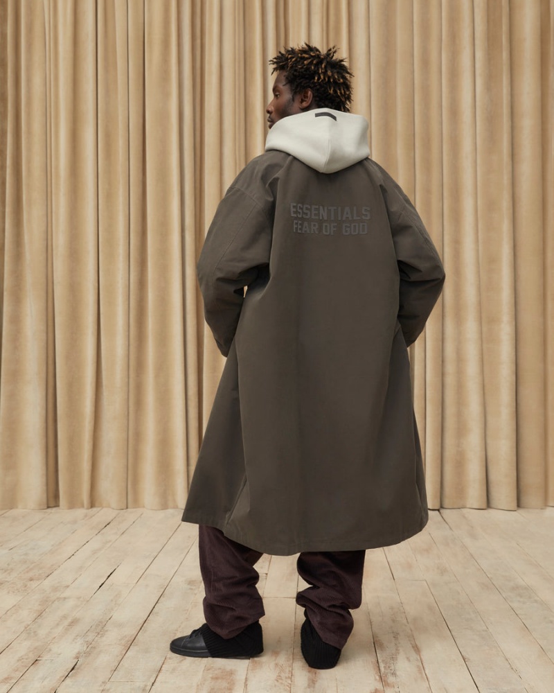 Fear Of God Long Coat Nere | FOG-SN593599