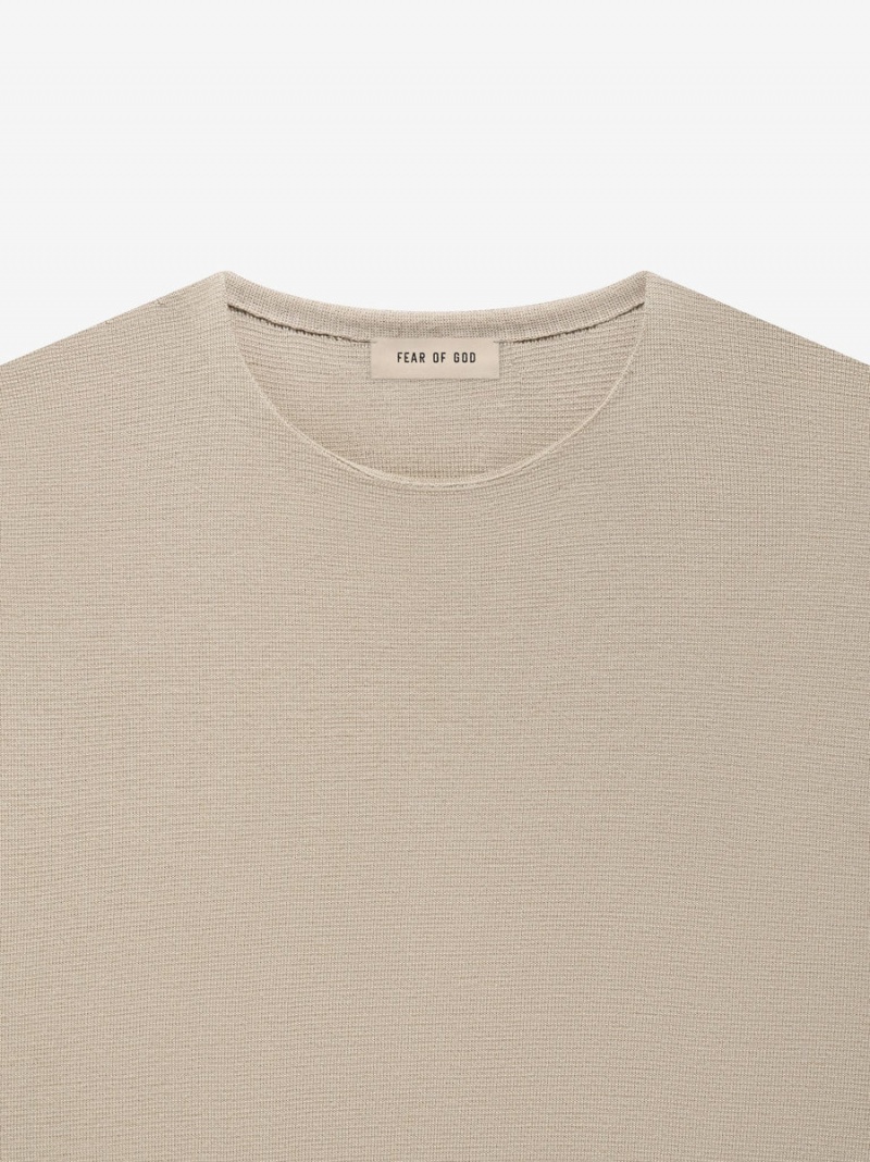 Fear Of God Merino 3/4 Crew Beige | FOG-SN593328