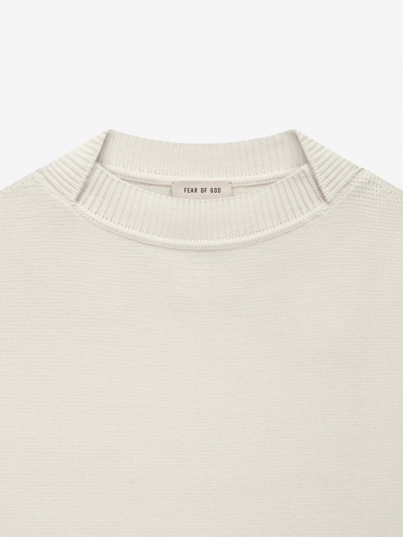 Fear Of God Merino Knit Crewneck Crema | FOG-SN593298