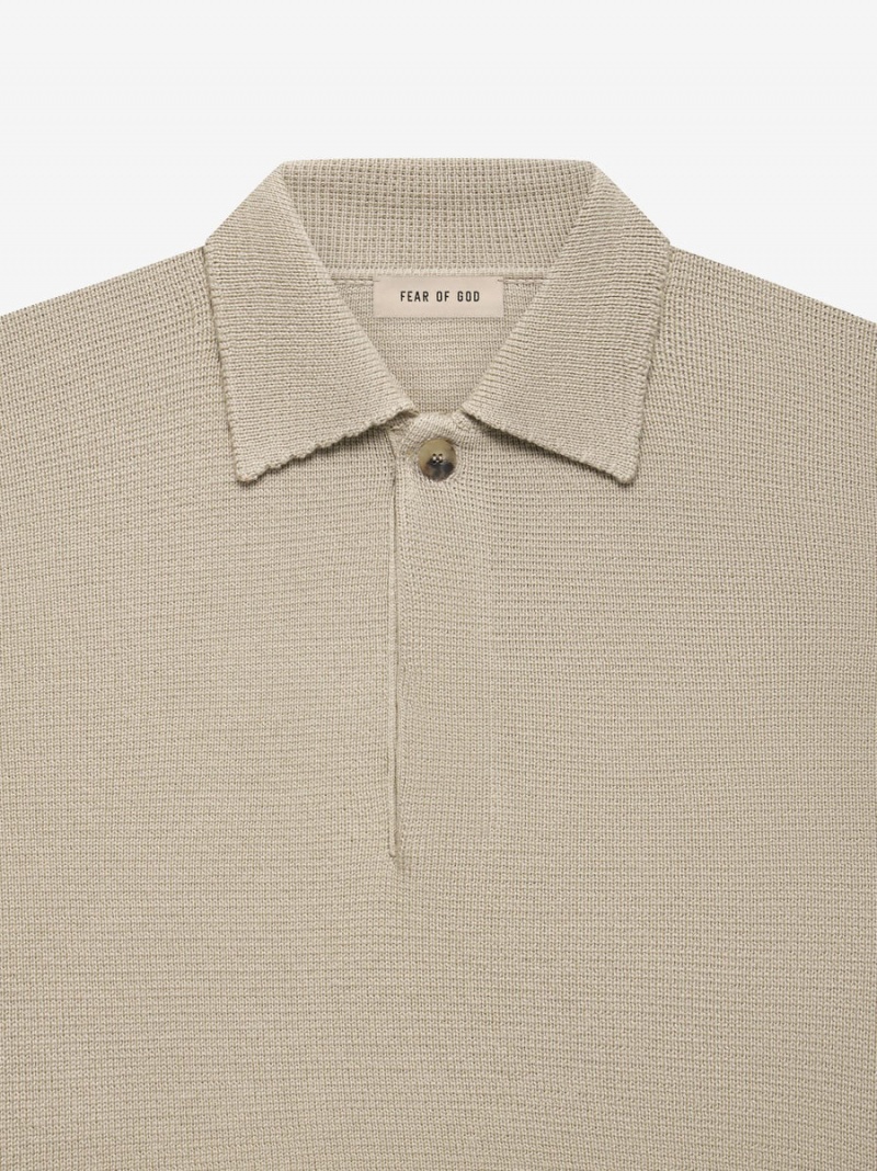 Fear Of God Merino Polo Beige | FOG-SN593297