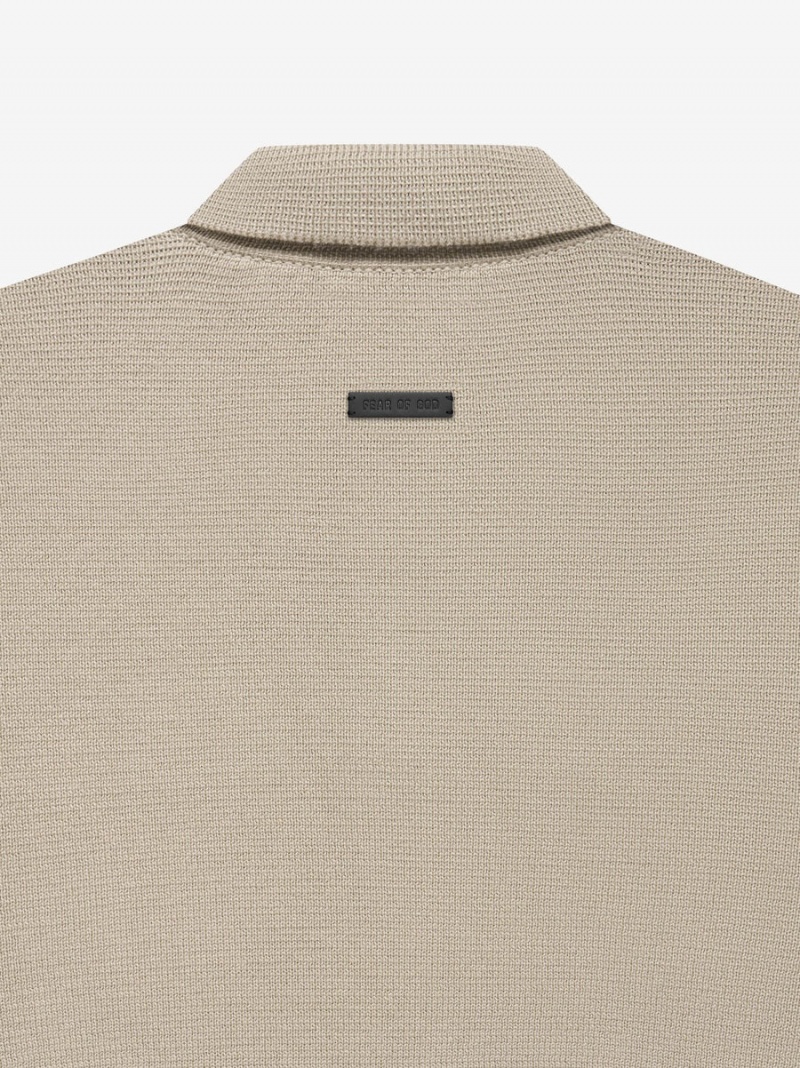 Fear Of God Merino Polo Beige | FOG-SN593297