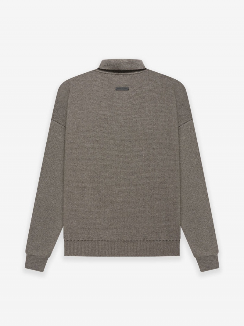 Fear Of God Merino Polo Grigie | FOG-SN593300