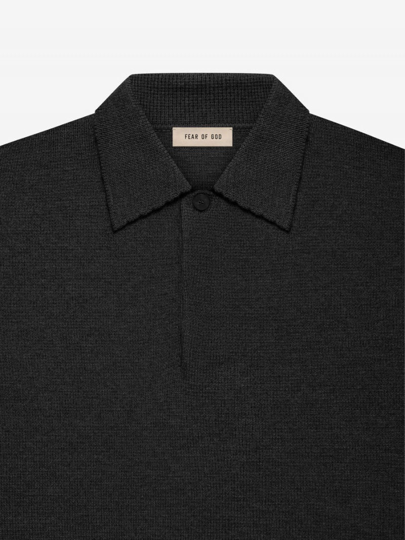 Fear Of God Merino Polo Nere | FOG-SN593294