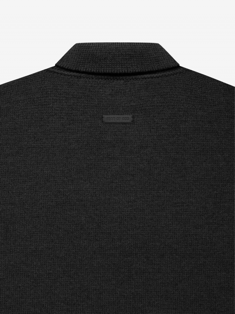 Fear Of God Merino Polo Nere | FOG-SN593294