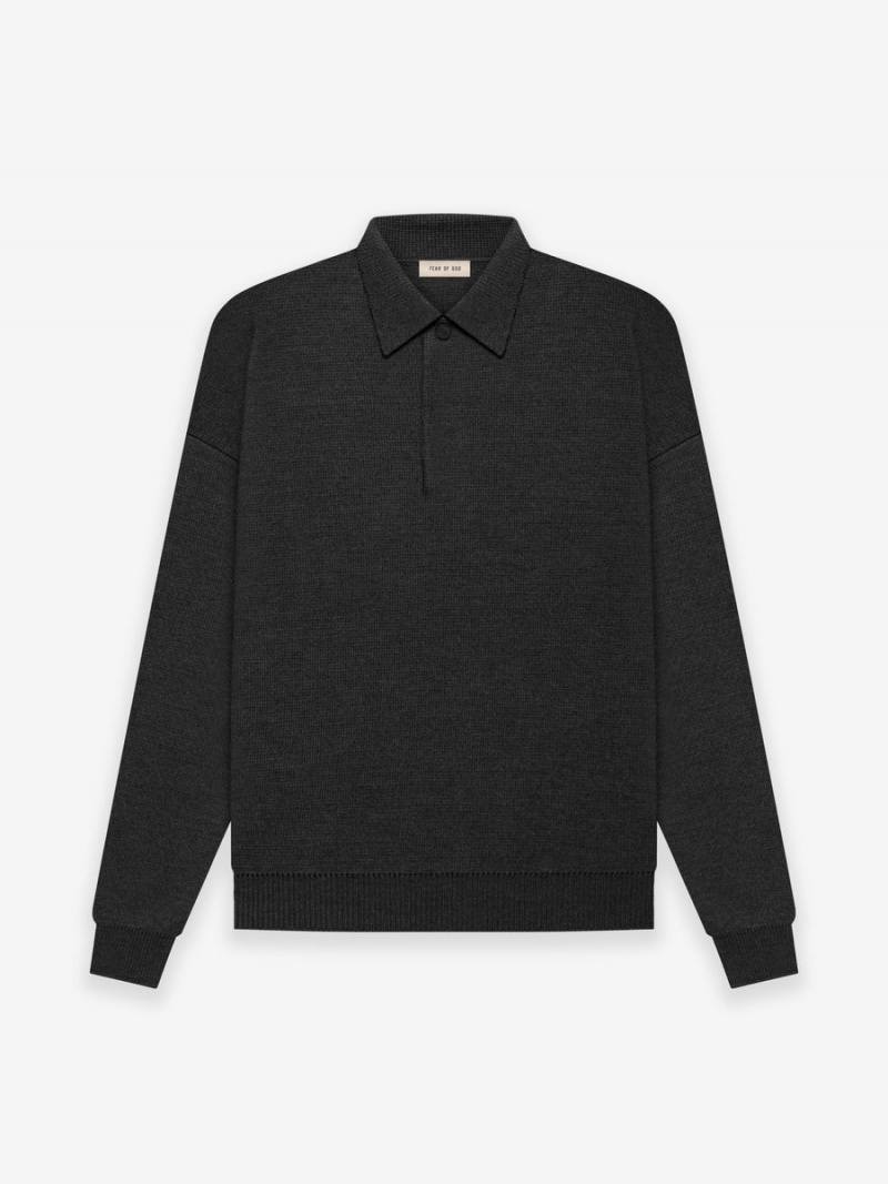 Fear Of God Merino Polo Nere | FOG-SN593294