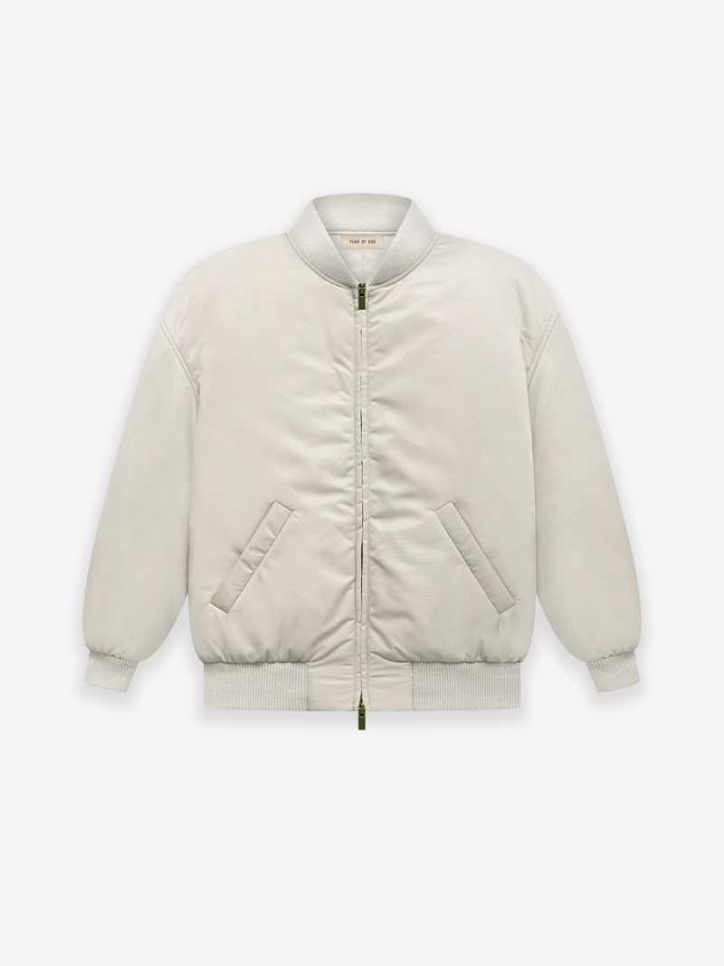 Fear Of God Nylon Twill Bomber Beige | FOG-SN593423