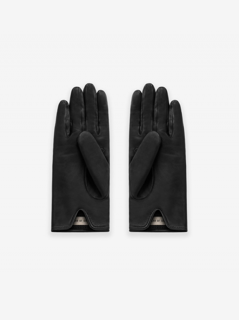 Fear Of God Pelle Gloves Nere | FOG-SN593514