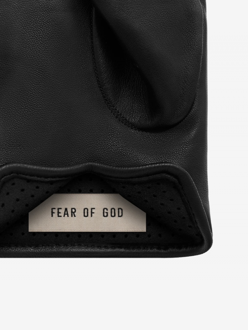 Fear Of God Pelle Gloves Nere | FOG-SN593514