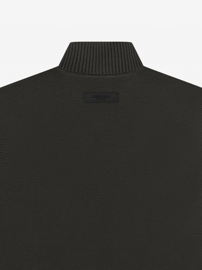 Fear Of God Pullover Mockneck Vest Nere | FOG-SN593655