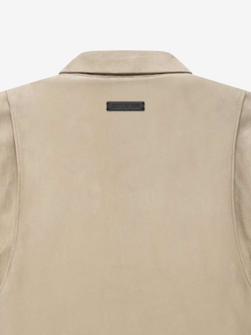 Fear Of God Scamosciate Jacket Beige | FOG-SN593406