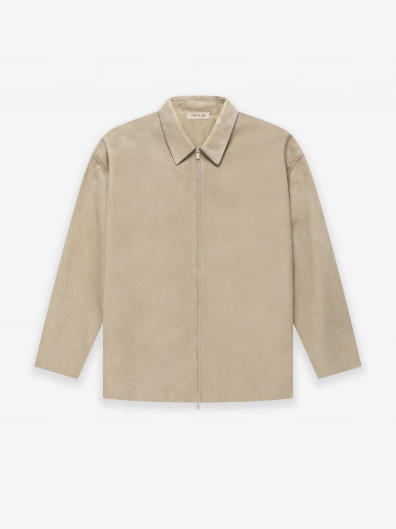 Fear Of God Scamosciate Jacket Beige | FOG-SN593406