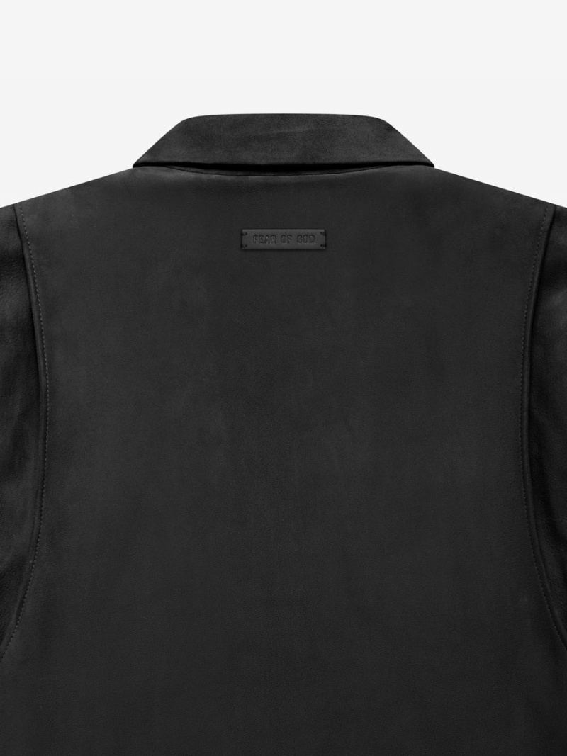 Fear Of God Scamosciate Jacket Nere | FOG-SN593399