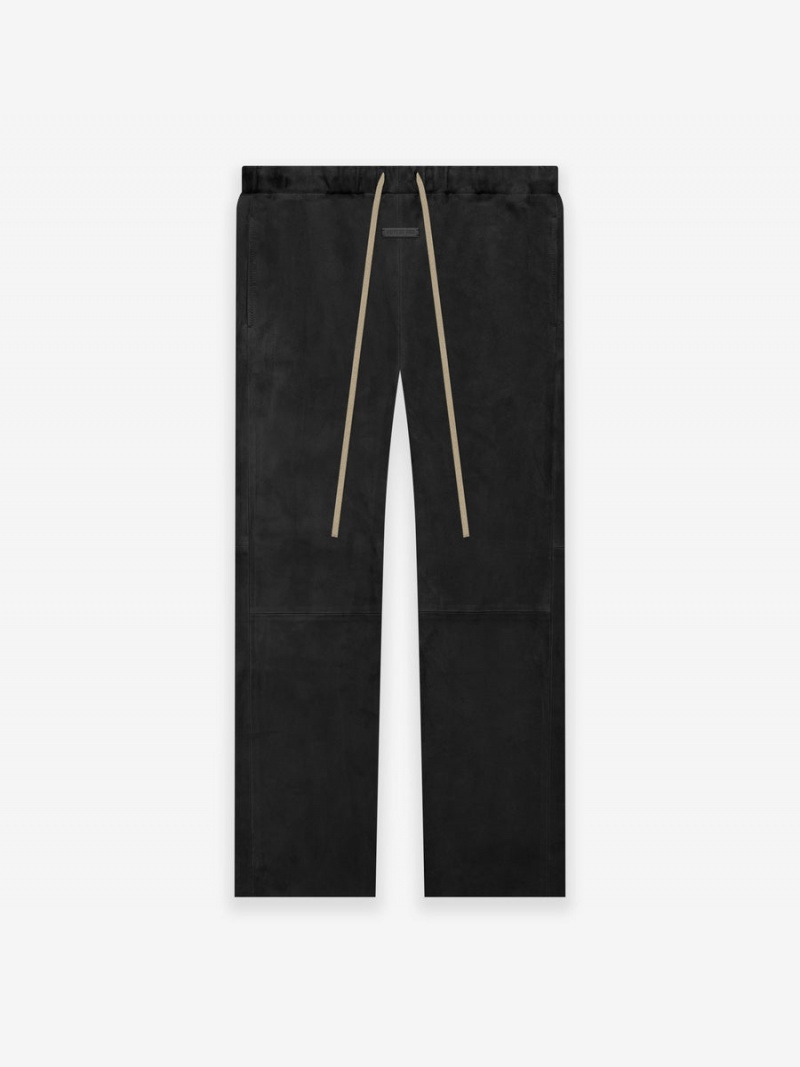 Fear Of God Scamosciate Relaxed Pant Nere | FOG-SN593439